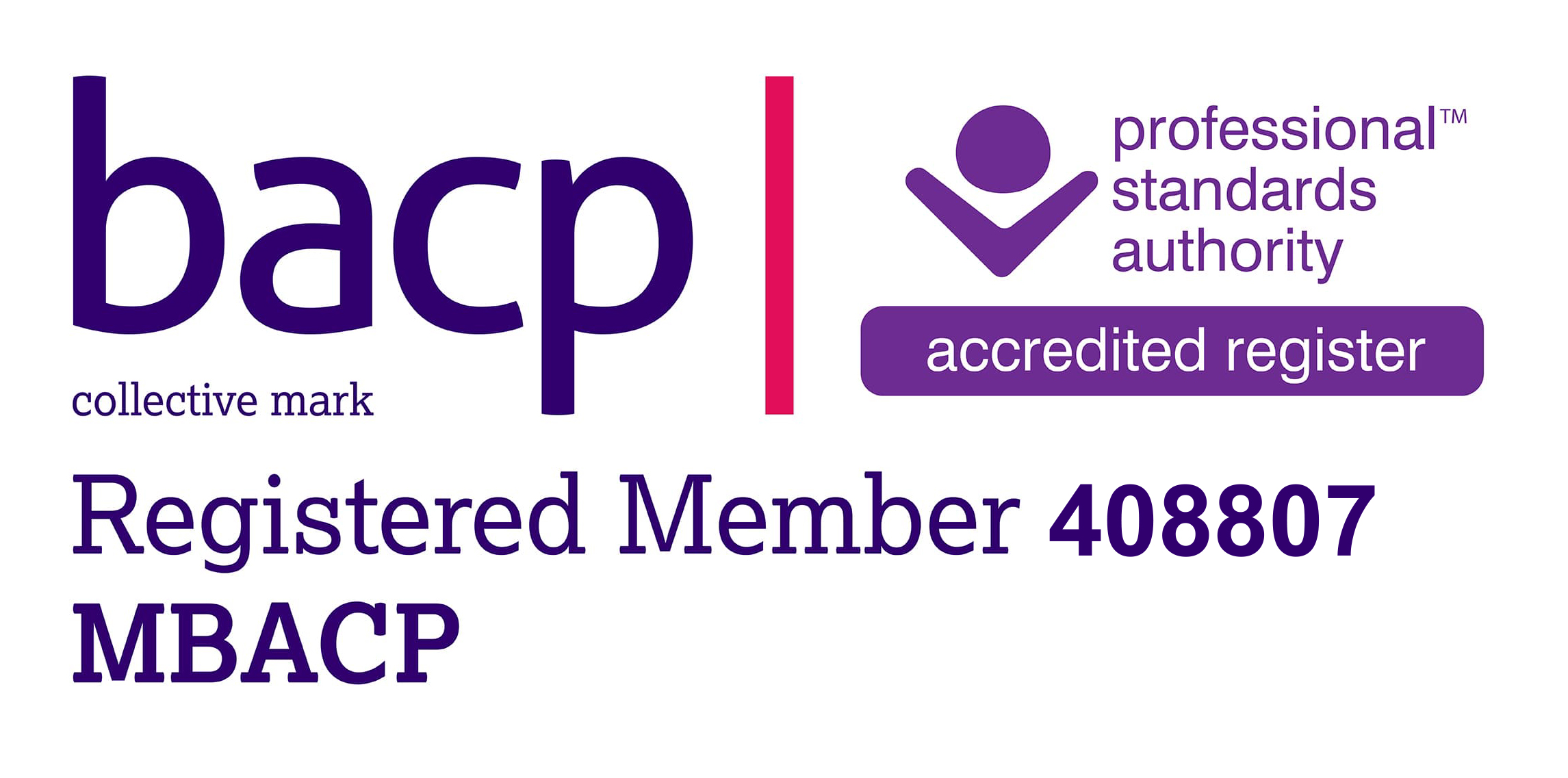 BACP Registered Member Logo